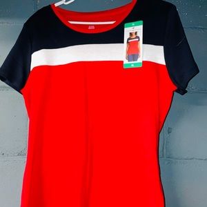 Tommy Hilfiger t-shirt red, white, and blue size XL